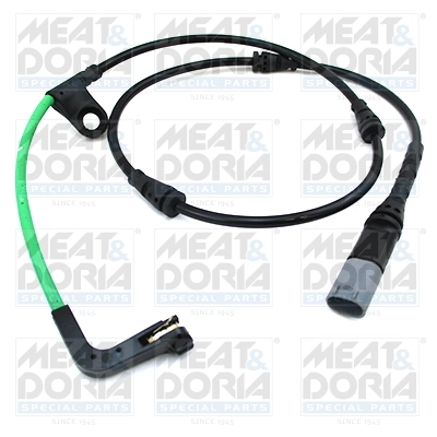 Warning Contact, brake pad wear